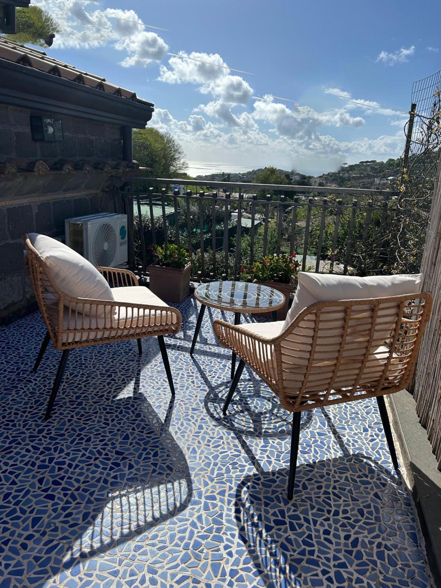 Maison Villa Angela SantʼAgata sui Due Golfi Exteriör bild