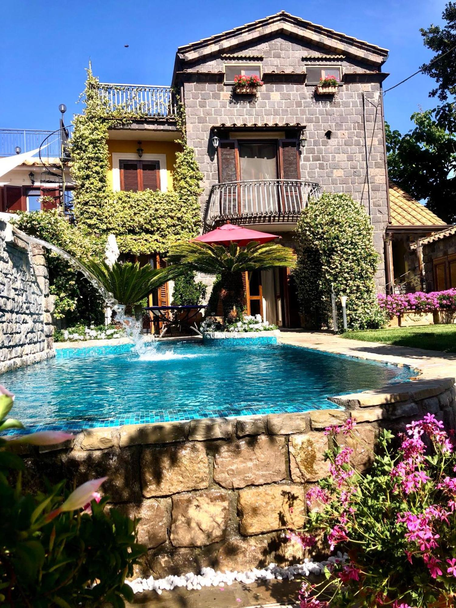 Maison Villa Angela SantʼAgata sui Due Golfi Exteriör bild