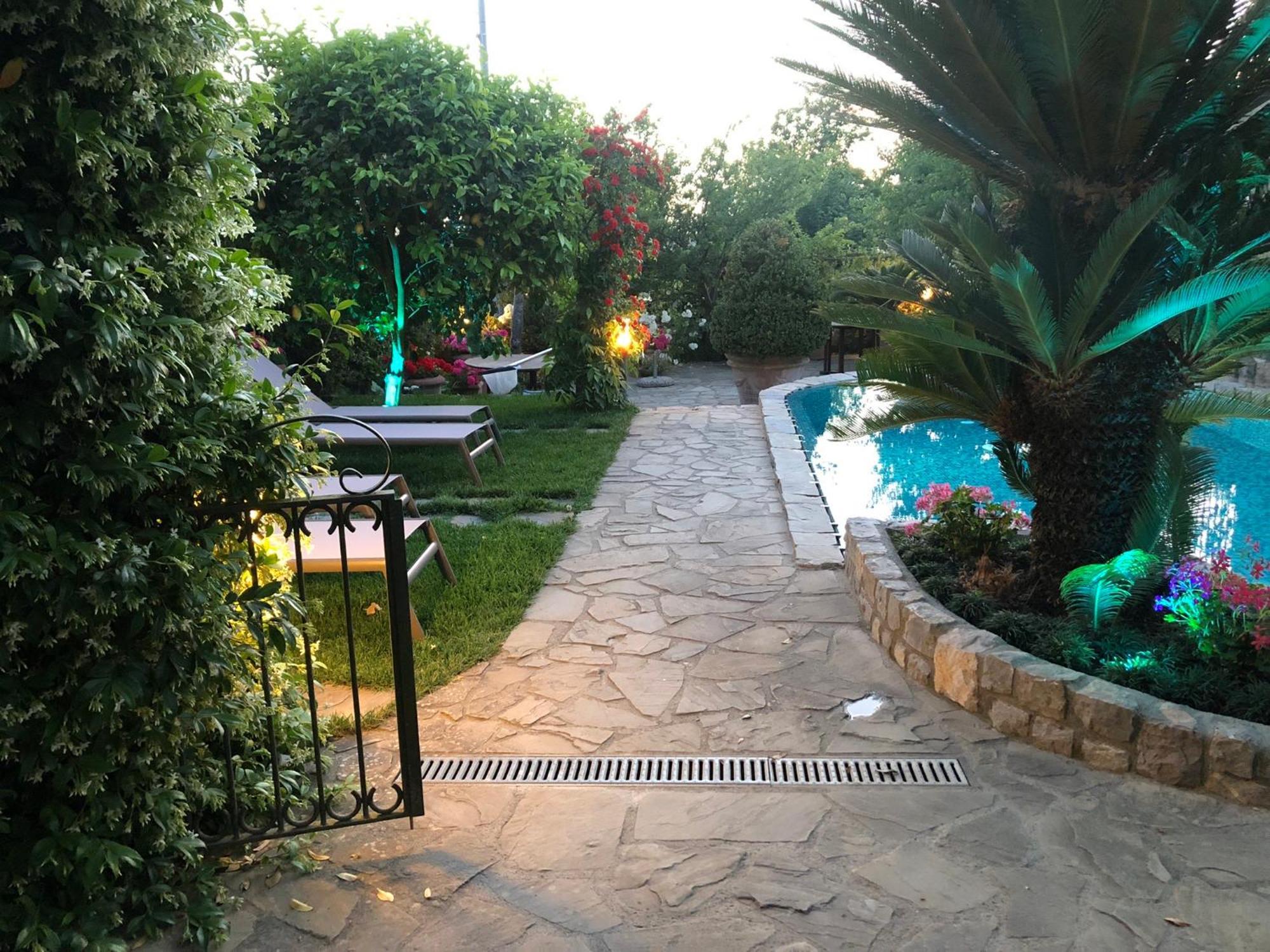 Maison Villa Angela SantʼAgata sui Due Golfi Exteriör bild