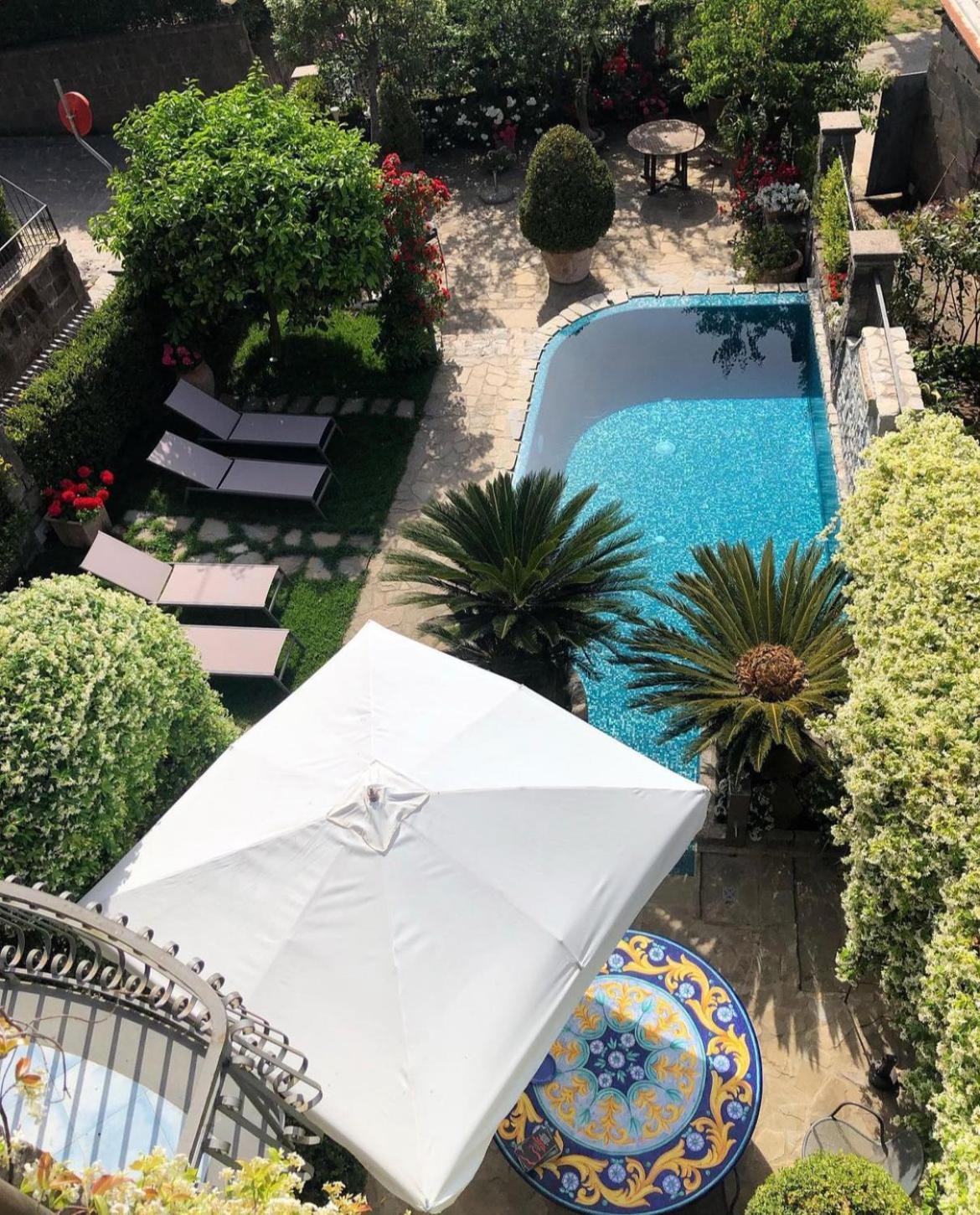 Maison Villa Angela SantʼAgata sui Due Golfi Exteriör bild