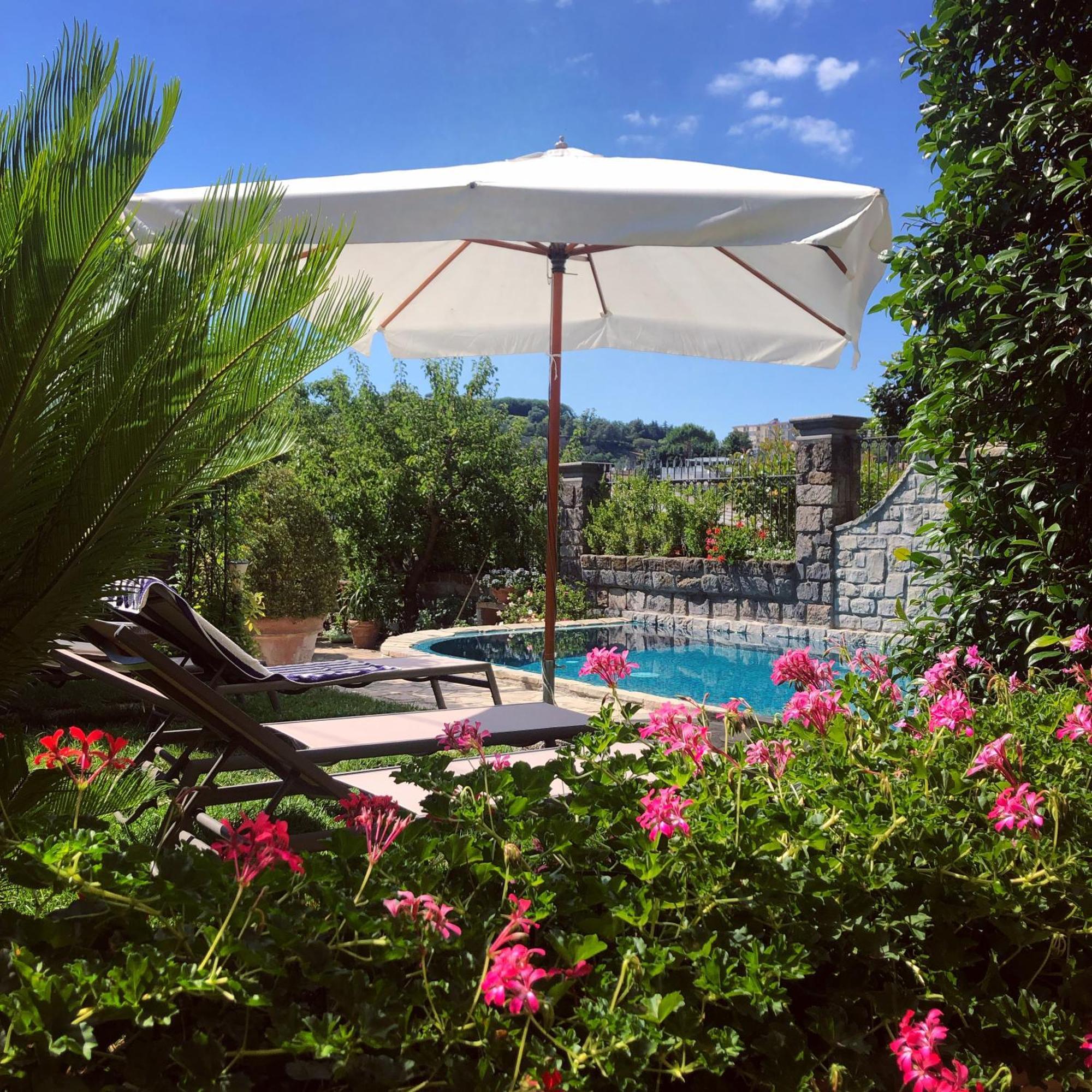Maison Villa Angela SantʼAgata sui Due Golfi Exteriör bild