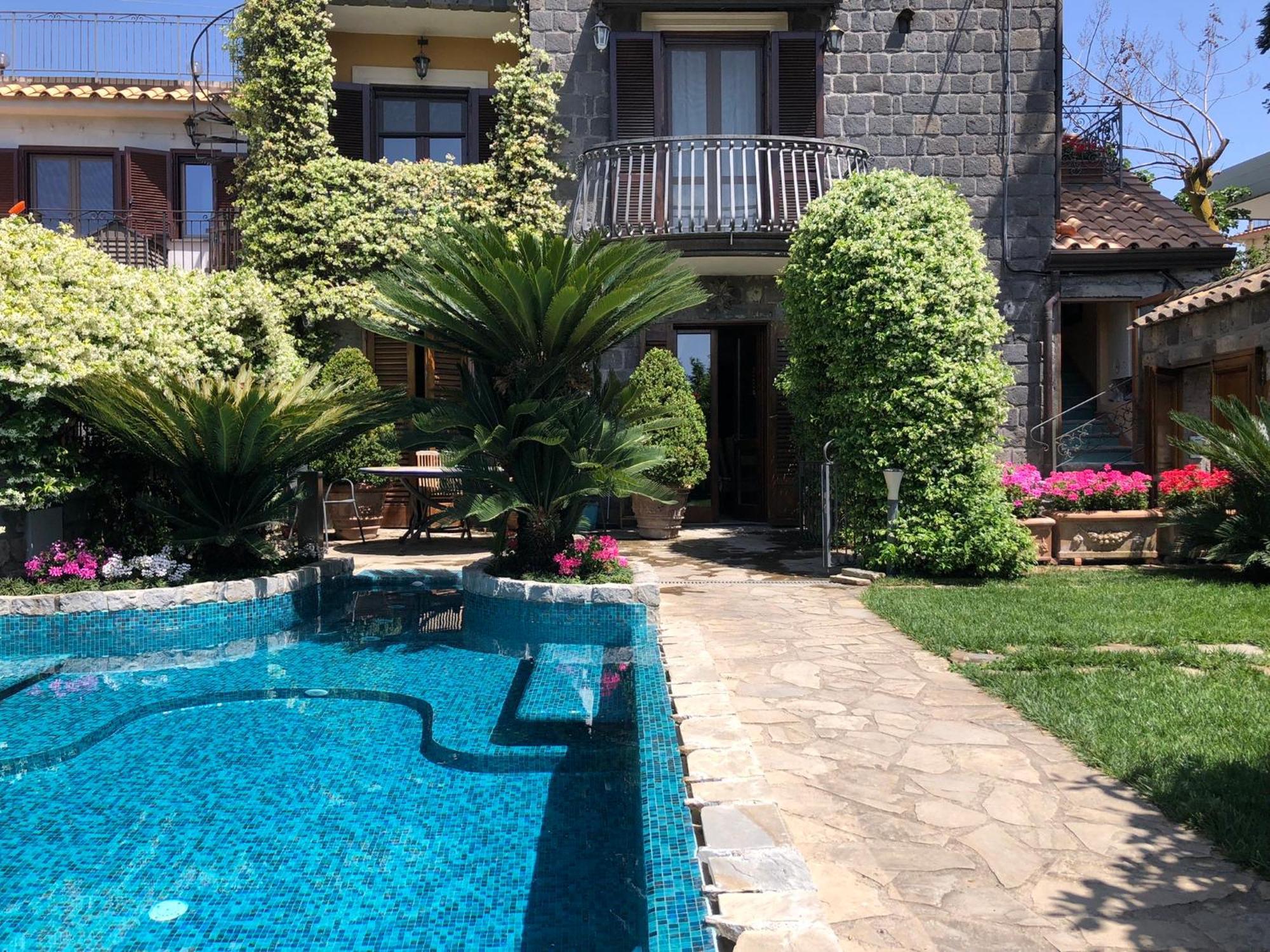 Maison Villa Angela SantʼAgata sui Due Golfi Exteriör bild